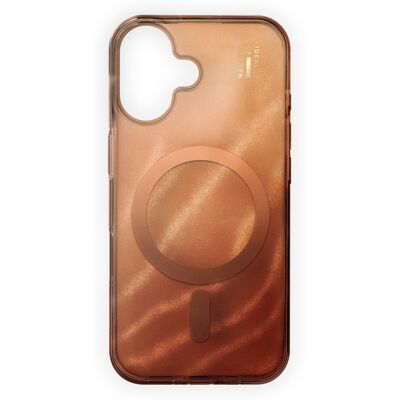 iDeal of Sweden Clear Case MagSafe voor de Apple iPhone 16 - Mocha Mousse iDeal of Sweden Clear Case MagSafe voor de Apple iPhone 16 - Mocha Mousse