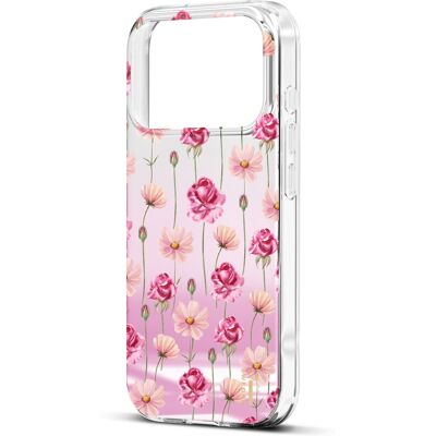 iDeal of Sweden Mirror Case voor de Apple iPhone 17 Pro - Rose Blush Floral iDeal of Sweden Mirror Case voor de Apple iPhone 17 Pro - Rose Blush Floral