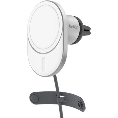 Belkin BoostCharge Pro Magnetische Draadloze autolader - Telefoonhouder ventilatierooster - Zonder adapter Belkin BoostCharge Pro Magnetische Draadloze autolader - Telefoonhouder ventilatierooster - Zonder adapter