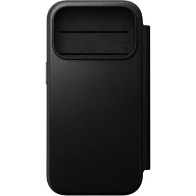 Nomad Modern Leather Folio Bookcase voor de Apple iPhone 18 Pro Max - Black Nomad Modern Leather Folio Bookcase voor de Apple iPhone 18 Pro Max - Black