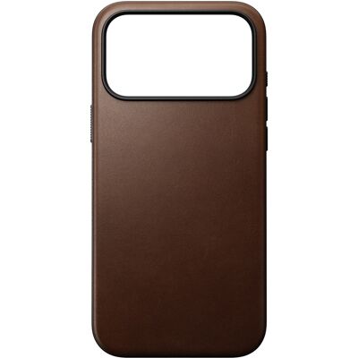 Nomad Modern Leather Case met MagSafe voor de Apple iPhone 17 Pro Max - Bruin Nomad Modern Leather Case met MagSafe voor de Apple iPhone 17 Pro Max - Bruin