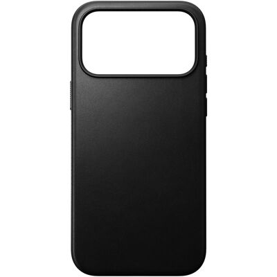 Nomad Modern Leather Case met MagSafe voor de Apple iPhone 17 Pro - Zwart Nomad Modern Leather Case met MagSafe voor de Apple iPhone 17 Pro - Zwart