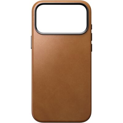 Nomad Traditional Leather Backcover met MagSafe voor de Apple iPhone 18 Pro Max - English Tan Nomad Traditional Leather Backcover met MagSafe voor de Apple iPhone 18 Pro Max - English Tan