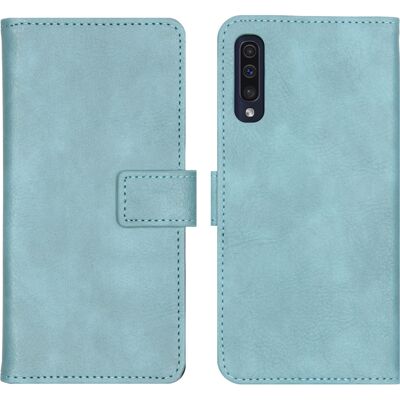 imoshion Luxe Bookcase voor de Samsung Galaxy A50 / A30s - Lichtblauw imoshion Luxe Bookcase voor de Samsung Galaxy A50 / A30s - Lichtblauw