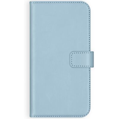 Selencia Echt Leren Bookcase voor de Samsung Galaxy S20 FE - Air Blue Selencia Echt Leren Bookcase voor de Samsung Galaxy S20 FE - Air Blue