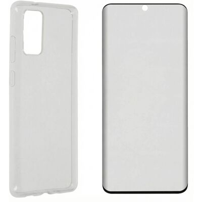 imoshion Softcase Backcover + Premium Screenprotector voor de Samsung Galaxy S20 Plus - Transparant imoshion Softcase Backcover + Premium Screenprotector voor de Samsung Galaxy S20 Plus - Transparant