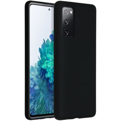 Accezz Liquid Silicone Backcover voor de Samsung Galaxy S20 FE - Zwart Accezz Liquid Silicone Backcover voor de Samsung Galaxy S20 FE - Zwart