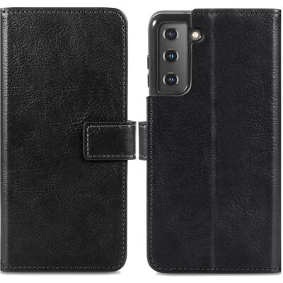 imoshion Luxe Bookcase voor de Samsung Galaxy S21 Plus - Zwart imoshion Luxe Bookcase voor de Samsung Galaxy S21 Plus - Zwart
