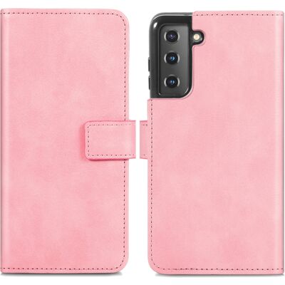 imoshion Luxe Bookcase voor de Samsung Galaxy S21 Plus - Roze imoshion Luxe Bookcase voor de Samsung Galaxy S21 Plus - Roze