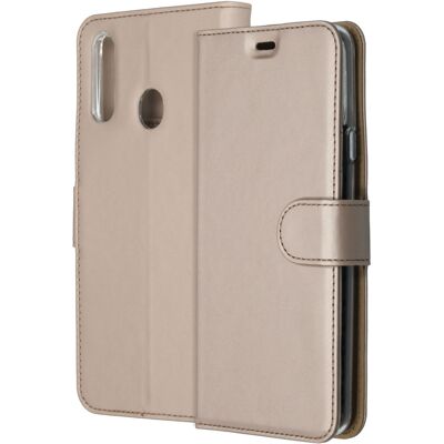 Accezz Wallet Softcase Bookcase voor de Samsung Galaxy A20s - Goud Accezz Wallet Softcase Bookcase voor de Samsung Galaxy A20s - Goud