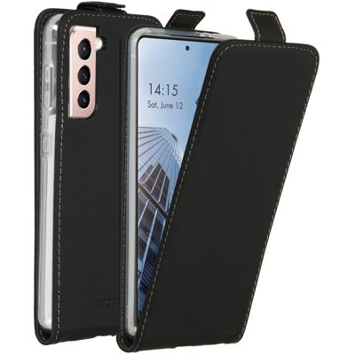 Accezz Flipcase voor de Samsung Galaxy S21 - Zwart Accezz Flipcase voor de Samsung Galaxy S21 - Zwart