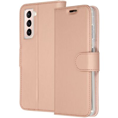 Accezz Wallet Softcase Bookcase voor de Samsung Galaxy S21 Plus - Rosé Goud Accezz Wallet Softcase Bookcase voor de Samsung Galaxy S21 Plus - Rosé Goud