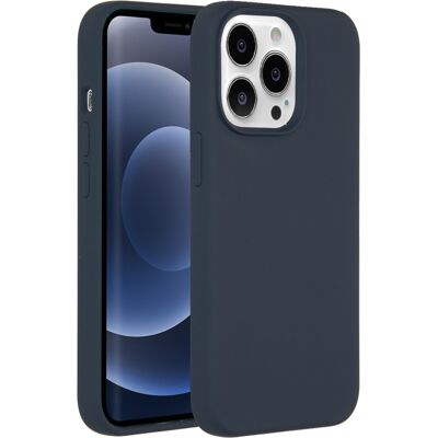 Accezz Liquid Silicone Backcover voor de Apple iPhone 13 Pro - Donkerblauw Accezz Liquid Silicone Backcover voor de Apple iPhone 13 Pro - Donkerblauw