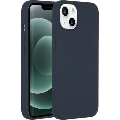 Accezz Liquid Silicone Backcover voor de Apple iPhone 13 Mini - Donkerblauw Accezz Liquid Silicone Backcover voor de Apple iPhone 13 Mini - Donkerblauw