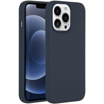 Accezz Liquid Silicone Backcover met MagSafe voor de Apple iPhone 13 Pro - Donkerblauw Accezz Liquid Silicone Backcover met MagSafe voor de Apple iPhone 13 Pro - Donkerblauw