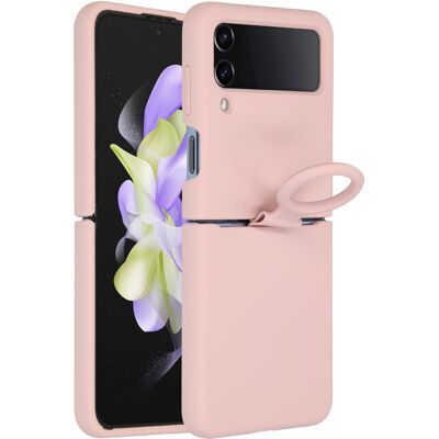 Accezz Liquid Silicone Backcover voor de Samsung Galaxy Z Flip 4 - Roze Accezz Liquid Silicone Backcover voor de Samsung Galaxy Z Flip 4 - Roze