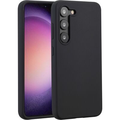 Accezz Liquid Silicone Backcover voor de Samsung Galaxy S23 - Zwart Accezz Liquid Silicone Backcover voor de Samsung Galaxy S23 - Zwart