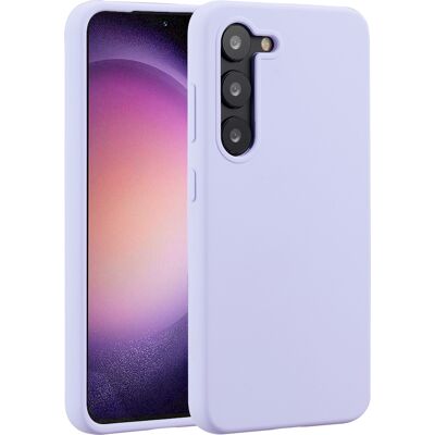 Accezz Liquid Silicone Backcover voor de Samsung Galaxy S23 - Paars Accezz Liquid Silicone Backcover voor de Samsung Galaxy S23 - Paars