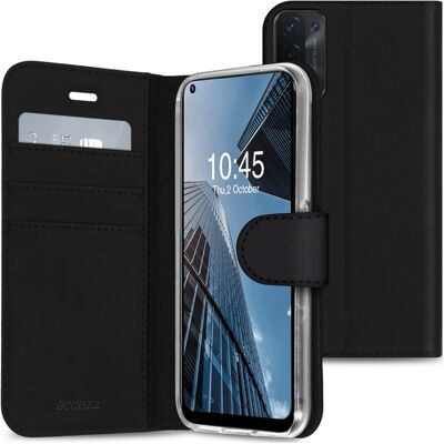 Accezz Wallet Softcase Bookcase voor de Oppo A74 (5G) / A54 (5G) - Zwart Accezz Wallet Softcase Bookcase voor de Oppo A74 (5G) / A54 (5G) - Zwart