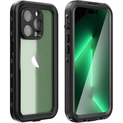 Redpepper Dot Plus Waterproof Backcover voor de Apple iPhone 14 Pro - Zwart Redpepper Dot Plus Waterproof Backcover voor de Apple iPhone 14 Pro - Zwart