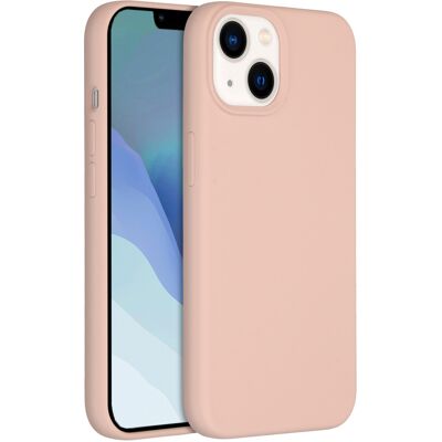 Accezz Liquid Silicone Backcover voor de Apple iPhone 14 / 13 - Roze Accezz Liquid Silicone Backcover voor de Apple iPhone 14 / 13 - Roze