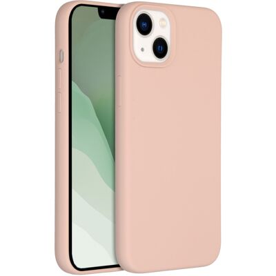 Accezz Liquid Silicone Backcover voor de Apple iPhone 14 Plus - Roze Accezz Liquid Silicone Backcover voor de Apple iPhone 14 Plus - Roze