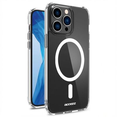 Accezz Clear Backcover met MagSafe voor de Apple iPhone 14 Pro - Transparant Accezz Clear Backcover met MagSafe voor de Apple iPhone 14 Pro - Transparant