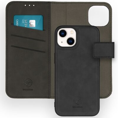 imoshion Uitneembare 2-in-1 Luxe Bookcase voor de Apple iPhone 14 - Zwart imoshion Uitneembare 2-in-1 Luxe Bookcase voor de Apple iPhone 14 - Zwart
