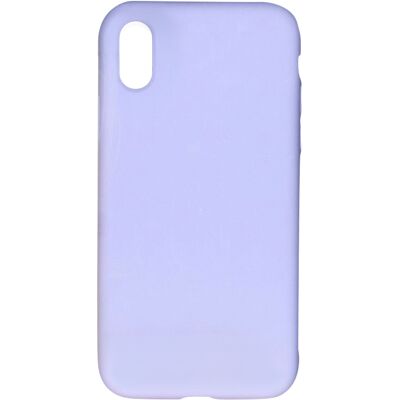 Accezz Liquid Silicone Backcover voor de Apple iPhone X / Xs - Paars Accezz Liquid Silicone Backcover voor de Apple iPhone X / Xs - Paars