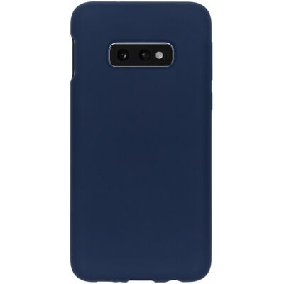 Accezz Liquid Silicone Backcover voor de Samsung Galaxy S10e - Donkerblauw Accezz Liquid Silicone Backcover voor de Samsung Galaxy S10e - Donkerblauw