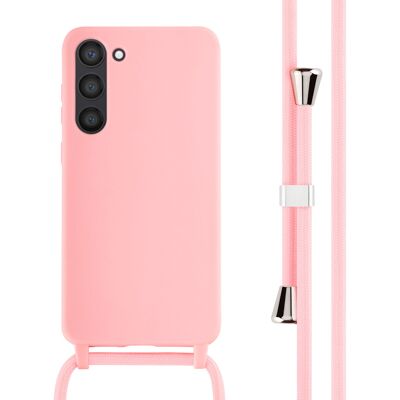 imoshion Siliconen hoesje met koord voor de Samsung Galaxy S23 Plus - Roze imoshion Siliconen hoesje met koord voor de Samsung Galaxy S23 Plus - Roze