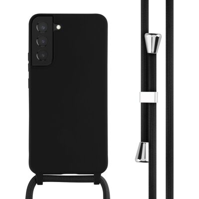 imoshion Siliconen hoesje met koord voor de Samsung Galaxy S22 Plus - Zwart imoshion Siliconen hoesje met koord voor de Samsung Galaxy S22 Plus - Zwart