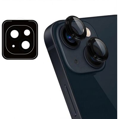 imoshion Camera Protector Glas 2-pack voor de Apple iPhone 14 / 14 Plus - Zwart imoshion Camera Protector Glas 2-pack voor de Apple iPhone 14 / 14 Plus - Zwart