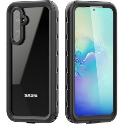 Redpepper Dot Plus Waterproof Backcover voor de Samsung Galaxy A54 (5G) - Zwart Redpepper Dot Plus Waterproof Backcover voor de Samsung Galaxy A54 (5G) - Zwart