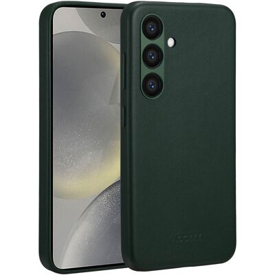 Accezz MagSafe Leather Backcover voor de Samsung Galaxy S24 - Cedar Green Accezz MagSafe Leather Backcover voor de Samsung Galaxy S24 - Cedar Green