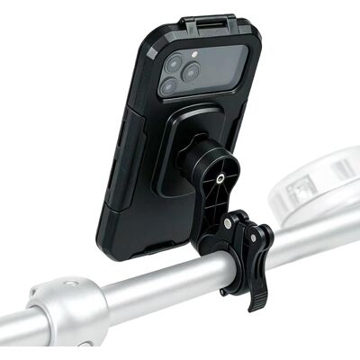 imoshion Premium Telefoonhouder Fiets - Spatwaterdicht - 360° draaibaar - Universeel - Zwart imoshion Premium Telefoonhouder Fiets - Spatwaterdicht - 360° draaibaar - Universeel - Zwart