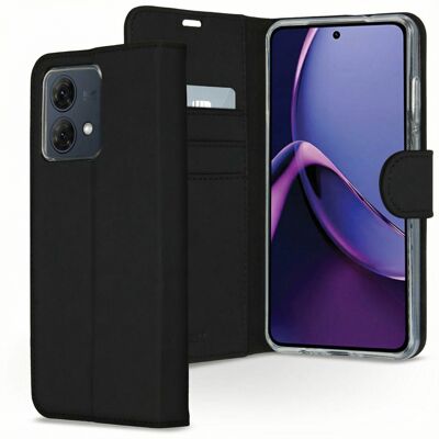 Accezz Wallet Softcase Bookcase voor de Motorola Moto G84 - Zwart Accezz Wallet Softcase Bookcase voor de Motorola Moto G84 - Zwart