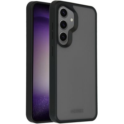 Accezz Rugged Frosted Backcover voor de Samsung Galaxy S24 - Zwart Accezz Rugged Frosted Backcover voor de Samsung Galaxy S24 - Zwart