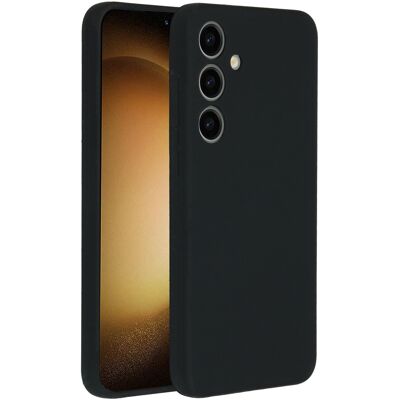 Accezz Liquid Silicone Backcover voor de Samsung Galaxy S24 Plus - Zwart Accezz Liquid Silicone Backcover voor de Samsung Galaxy S24 Plus - Zwart