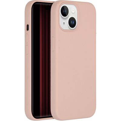Accezz Liquid Silicone Backcover voor de Apple iPhone 15 - Roze Accezz Liquid Silicone Backcover voor de Apple iPhone 15 - Roze