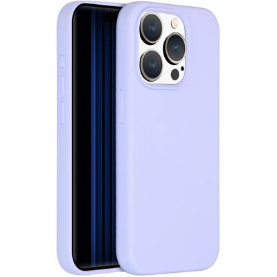 Accezz Liquid Silicone Backcover voor de Apple iPhone 15 Pro - Paars Accezz Liquid Silicone Backcover voor de Apple iPhone 15 Pro - Paars