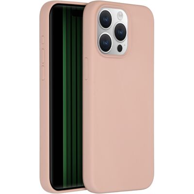 Accezz Liquid Silicone Backcover voor de Apple iPhone 15 Pro Max - Roze Accezz Liquid Silicone Backcover voor de Apple iPhone 15 Pro Max - Roze