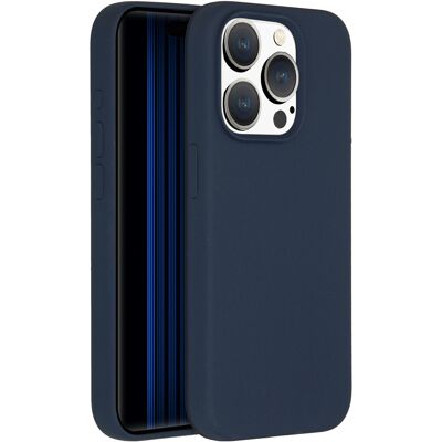 Accezz Liquid Silicone Backcover met MagSafe voor de Apple iPhone 15 Pro - Donkerblauw Accezz Liquid Silicone Backcover met MagSafe voor de Apple iPhone 15 Pro - Donkerblauw