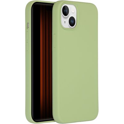 Accezz Liquid Silicone Backcover met MagSafe voor de Apple iPhone 15 Plus - Groen Accezz Liquid Silicone Backcover met MagSafe voor de Apple iPhone 15 Plus - Groen