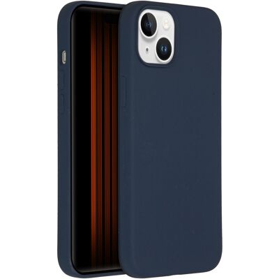 Accezz Liquid Silicone Backcover met MagSafe voor de Apple iPhone 15 Plus - Donkerblauw Accezz Liquid Silicone Backcover met MagSafe voor de Apple iPhone 15 Plus - Donkerblauw