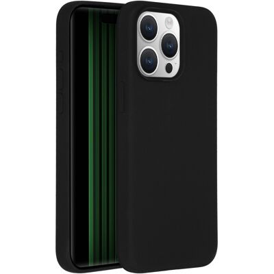 Accezz Liquid Silicone Backcover met MagSafe voor de Apple iPhone 15 Pro Max - Zwart Accezz Liquid Silicone Backcover met MagSafe voor de Apple iPhone 15 Pro Max - Zwart