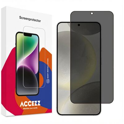 Accezz Gehard Glas Privacy Screenprotector voor de Samsung Galaxy S25 / S24 Accezz Gehard Glas Privacy Screenprotector voor de Samsung Galaxy S25 / S24