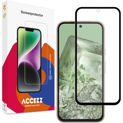Accezz Gehard Glas Full Cover Screenprotector voor de Google Pixel 8a Accezz Gehard Glas Full Cover Screenprotector voor de Google Pixel 8a