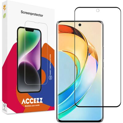 Accezz Gehard Glas Full Cover Screenprotector voor de Honor Magic 6 Lite Accezz Gehard Glas Full Cover Screenprotector voor de Honor Magic 6 Lite