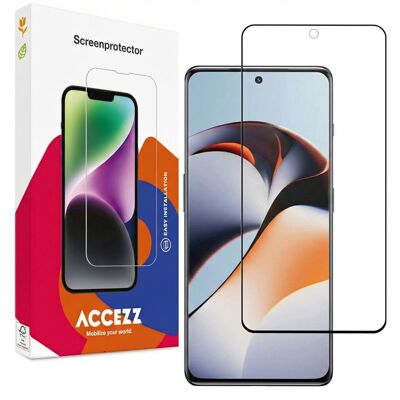 Accezz Gehard Glas Full Cover Screenprotector voor de OnePlus 12R Accezz Gehard Glas Full Cover Screenprotector voor de OnePlus 12R